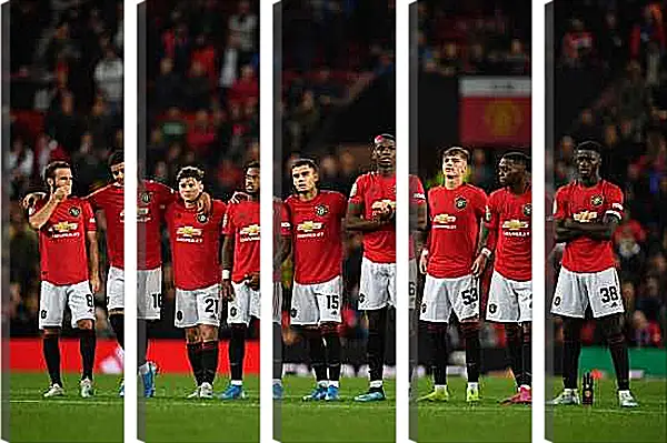 Модульная картина - ФК Манчестер Юнайтед. FC Manchester United
