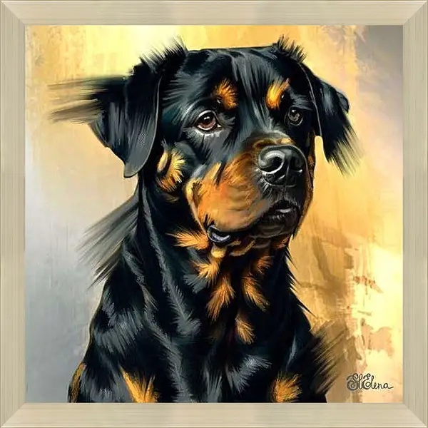 Картина в раме - Dog 7