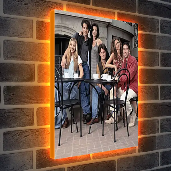 Лайтбокс световая панель - Друзья. Friends