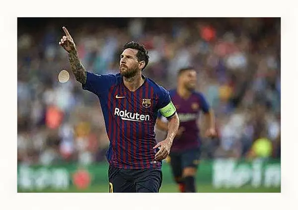 Картина в раме - Гол, Лионель Месси