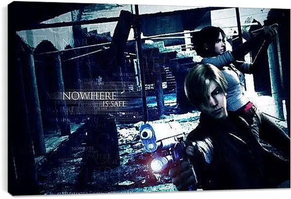 Постер на подрамнике - Resident Evil