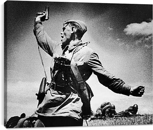 Постер на подрамнике - Комбат