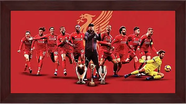Картина в раме - Ливерпуль. Liverpool