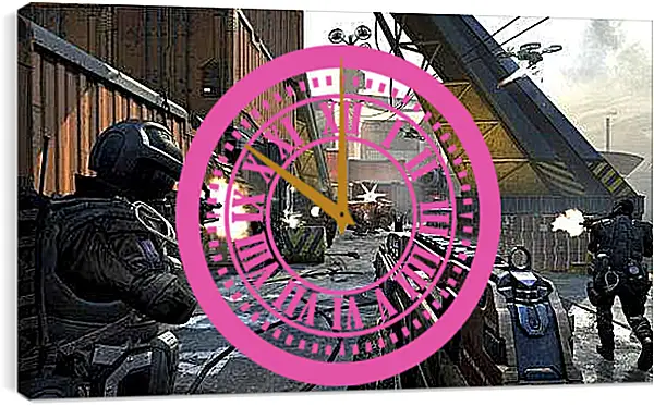 Часы картина - Call Of Duty: Black Ops II