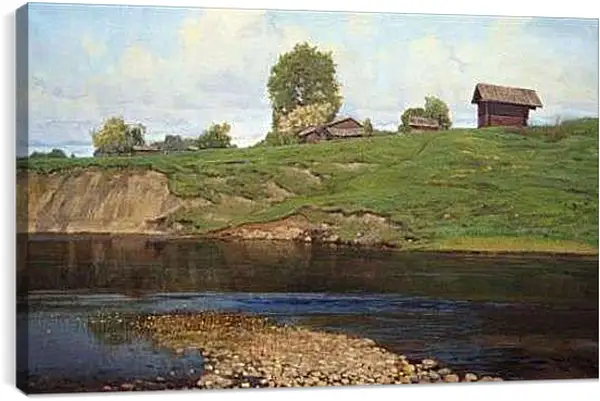 Постер на подрамнике - Май. Коровин Константин