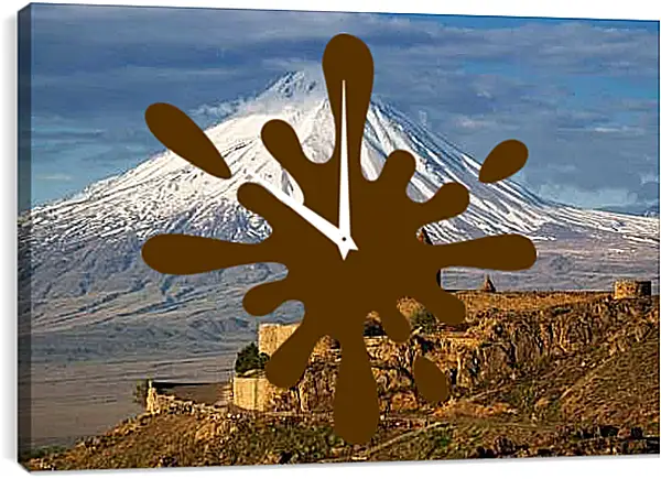Часы картина - Гора Арарат 2