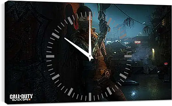 Часы картина - Call Of Duty: Black Ops III