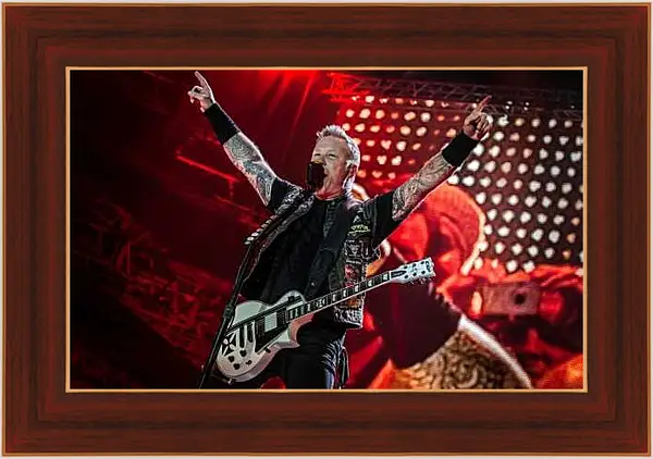 Картина в раме - Металлика. Metallica