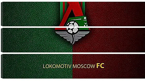 Модульная картина - Эмблема ФК Локомотив Москва