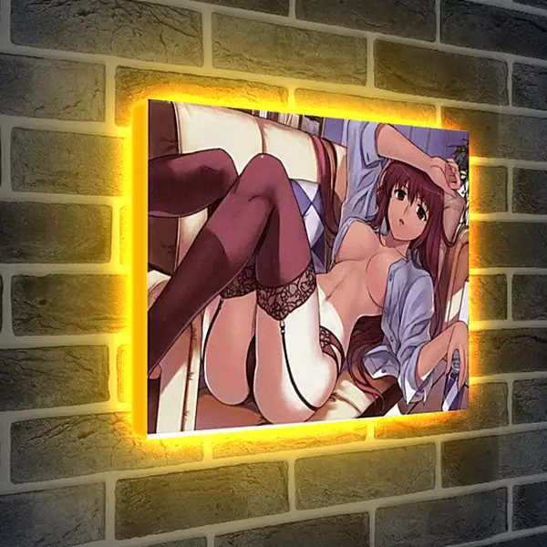 Лайтбокс световая панель - Газировка (Аниме)