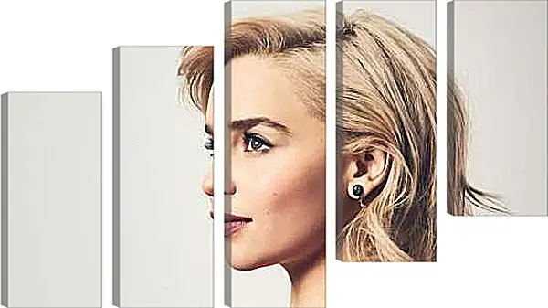 Модульная картина - Эмилия Кларк. Emilia Clarke