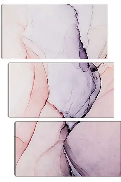 Модульная картина - Abstraction beige. Mari Dein