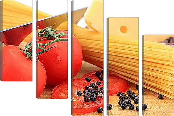 Модульная картина - Паста Италия. Итальянская Симфония.