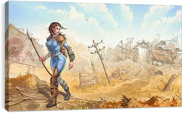 Постер на подрамнике - Fallout