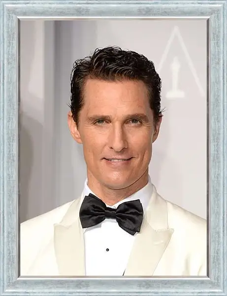 Картина в раме - Мэттью Макконахи. Matthew McConaughey