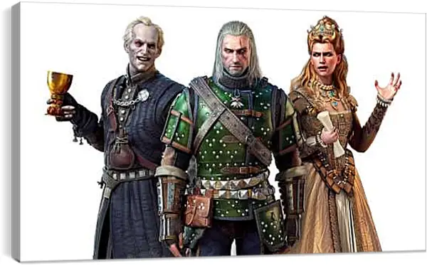 Постер на подрамнике - The Witcher 3: Blood and Wine (Ведьмак, Кровь и Вино)