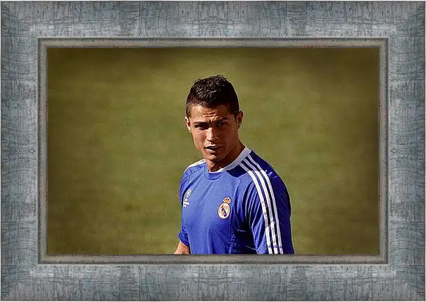 Картина в раме - Криштиану Роналду. Реал Мадрид. (Cristiano Ronaldo)