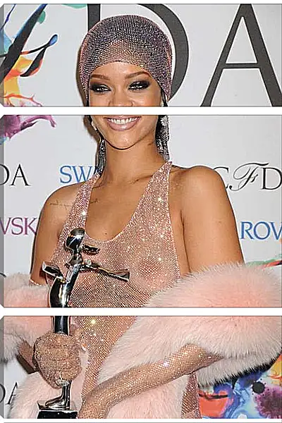Модульная картина - Рианна. Rihanna