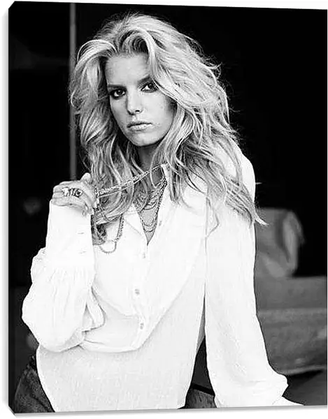 Постер на подрамнике - Jessica Simpson - Джессика Симпсон
