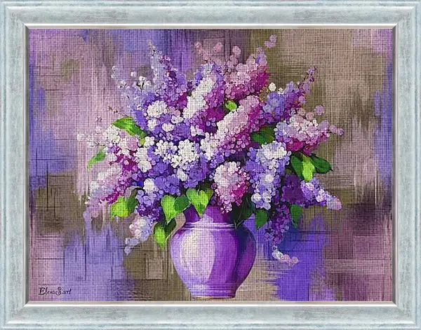 Картина в раме - Vase 12
