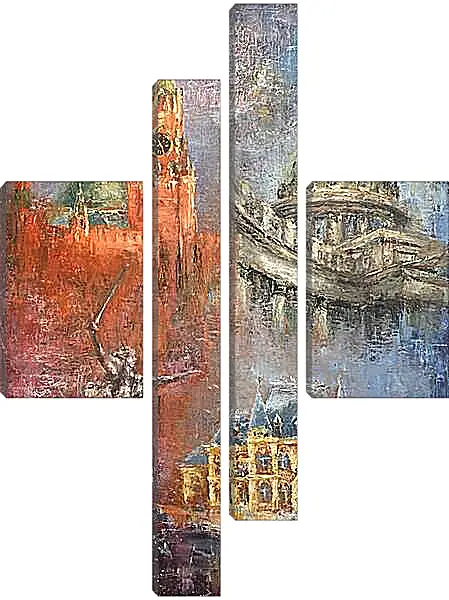 Модульная картина - Памятные места
