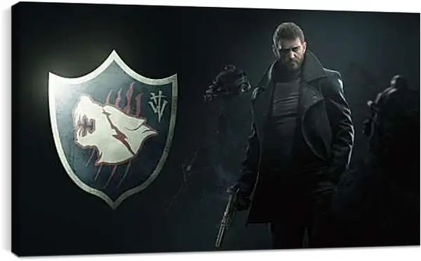 Постер на подрамнике - Resident Evil Village