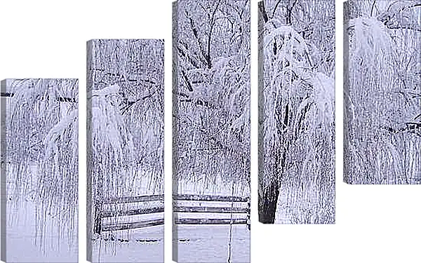 Модульная картина - Зима