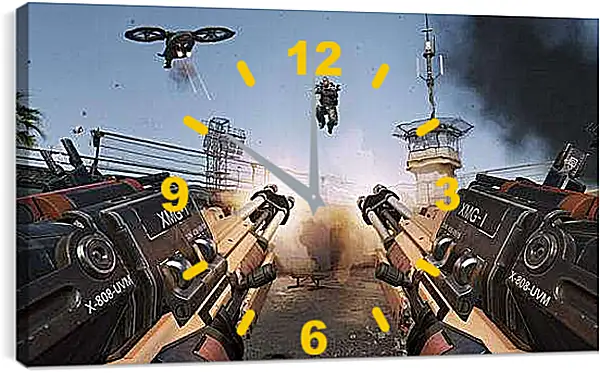 Часы картина - Call Of Duty: Advanced Warfare