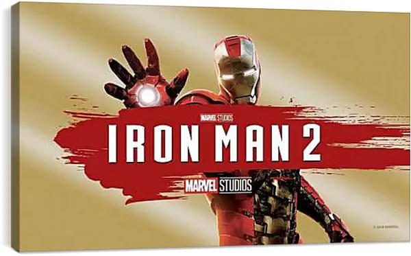 Постер на подрамнике - Железный человек. Iron Man