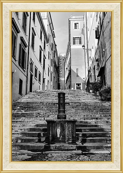 Картина в раме - Источник лестницы