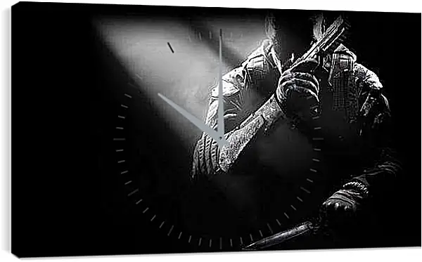 Часы картина - Call Of Duty: Black Ops
