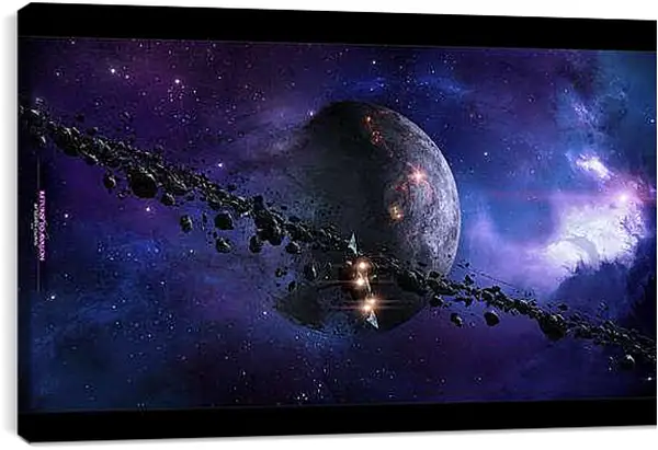 Постер на подрамнике - Космос