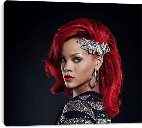 Постер на подрамнике - Рианна. Rihanna