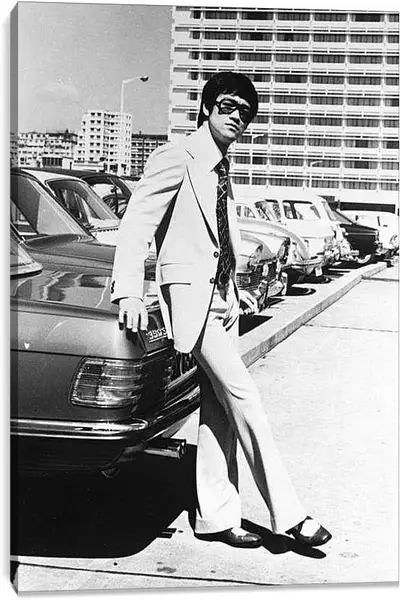 Постер на подрамнике - Брюс Ли (Bruce Lee)