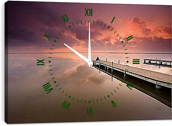 Часы картина - Штиль