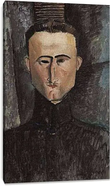 Постер на подрамнике - Andre Rouveyre. Андре Рувейр. Амедео Модильяни