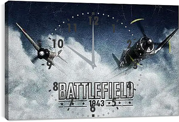 Часы картина - Battlefield 1943
