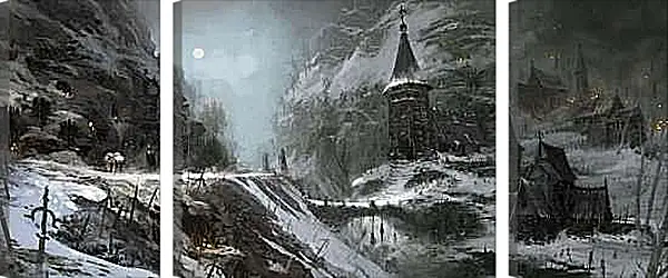 Модульная картина - Diablo IV