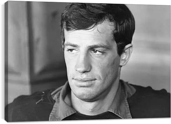 Постер на подрамнике - Жан-Поль Бельмондо. Jean-Paul Belmondo