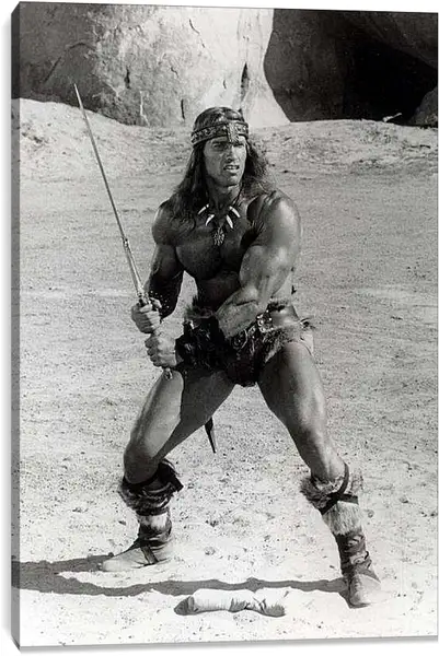 Постер на подрамнике - Арнольд Шварценеггер (Arnold Schwarzenegger)