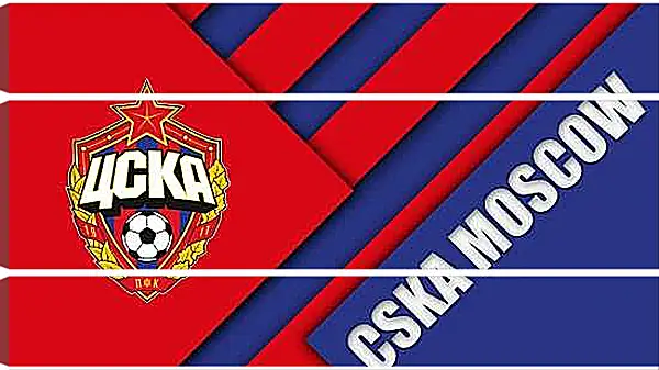 Модульная картина - Эмблема ФК ЦСКА Москва