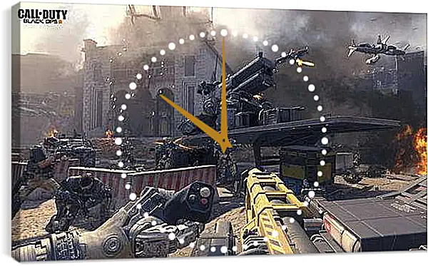 Часы картина - Call Of Duty: Black Ops III