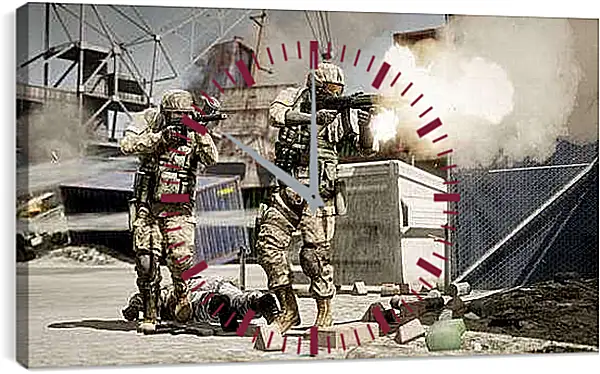 Часы картина - Call Of Duty