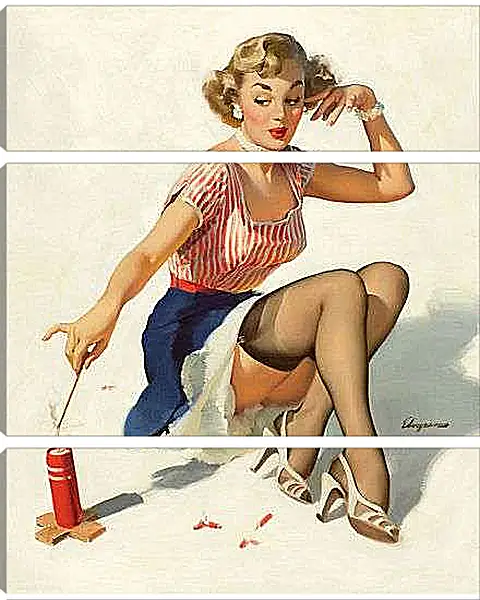 Модульная картина - Фйерверк