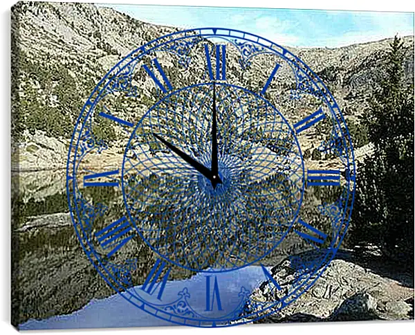 Часы картина - Лак Ашар