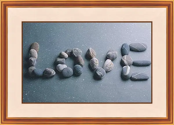 Картина в раме - Любовь