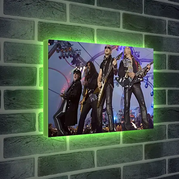 Лайтбокс световая панель - Скорпионс. Scorpions