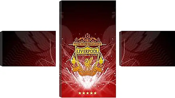 Модульная картина - Эмблема Ливерпуль. Liverpool.