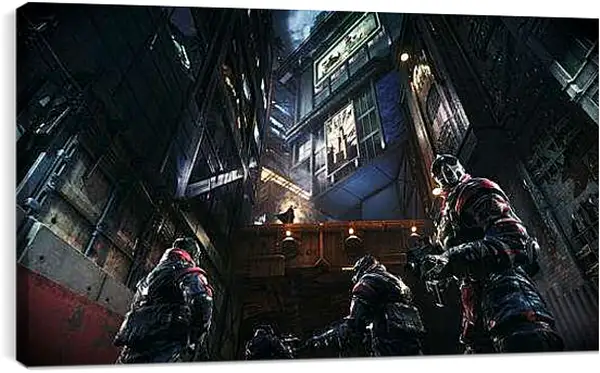 Постер на подрамнике - Batman: Arkham Knight