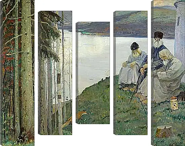 Модульная картина - Лисичка. Нестеров Михаил